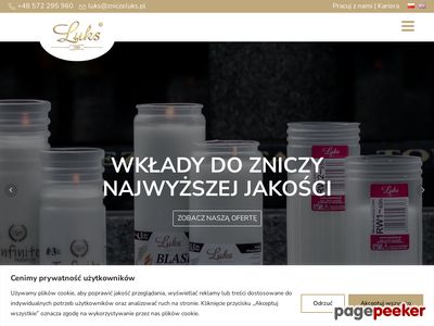 Znicze - zniczeluks.pl