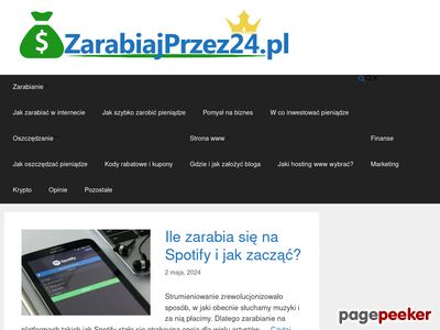 Blog finansowy ZarabiajPrzez24