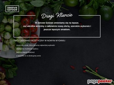 ZdroweGotowe.pl - catering dietetyczny z wyborem menu