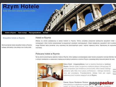 Tanei hotele w Rzymie
