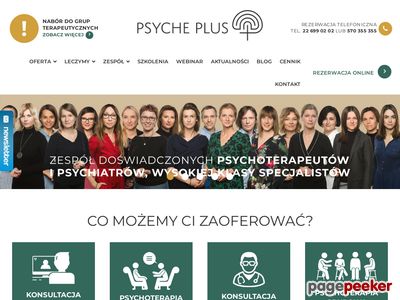Konsultacje Psychiatryczne - Psyche Plus Warszawa