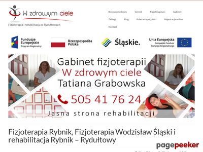 Fizjoterapia Rybnik - wzdrowymciele.pl