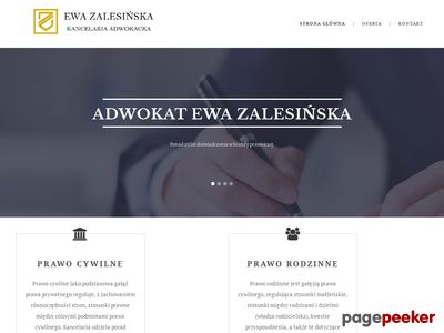 Adwokat Ewa Zalesińska: kancelaria
