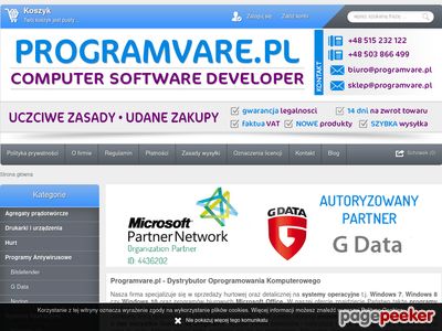 Programy biurowe - Programvare.pl