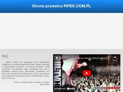 Strona prywatna - Pipek - Piotr Spychała - Obrzycko