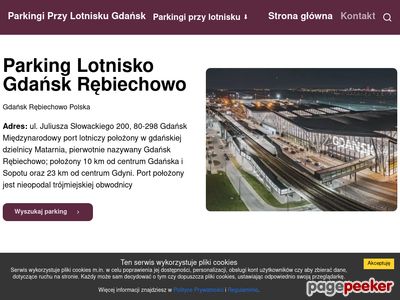 Gdańsk lotnisko parking