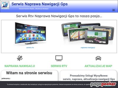 Serwis RTv - Naprawa, Aktualizacja Nawigacji GPS