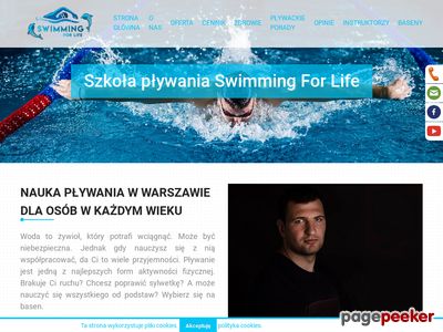 Nauka pływania dla dorosłych w Warszawie