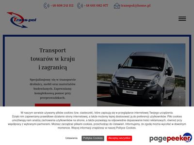 Transport, przewóz towarów, przeprowadzki Jelenia Góra