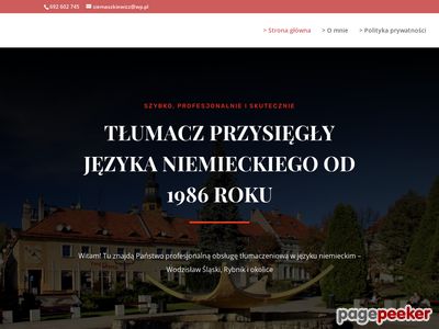 Tłumacz przysięgły w Wodzisławiu Śląskim
