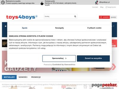 Sklep z upominkami - toys4boys.pl