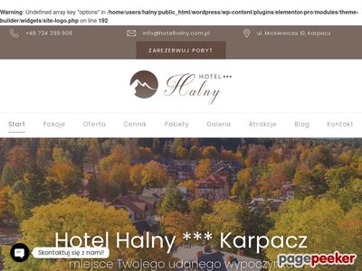 Karpacz Hotel Halny zaprasza