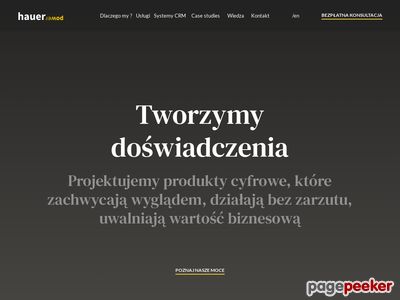 Hauerpower - strony internetowe w Krakowie