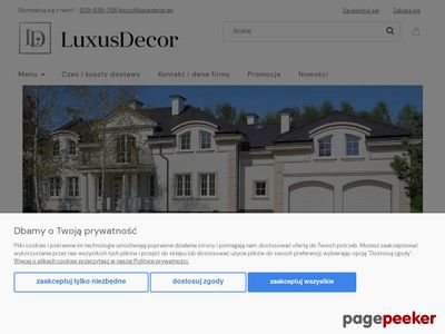 Dekoracje ścienne - www.luxusdecor.eu