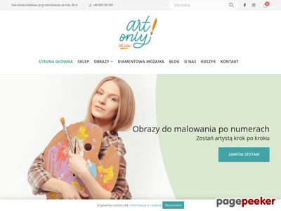 Malowanie po numerach sklep - artonly.pl