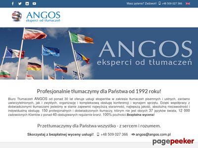 Biuro tłumaczeń Angos