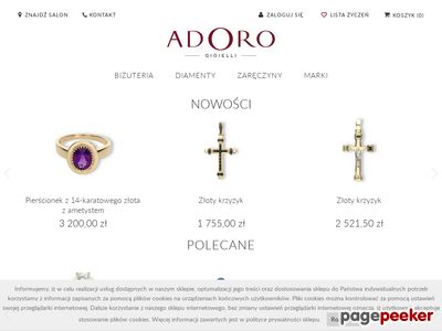ADORO.pl - zakupy na Chrzest i Komunię