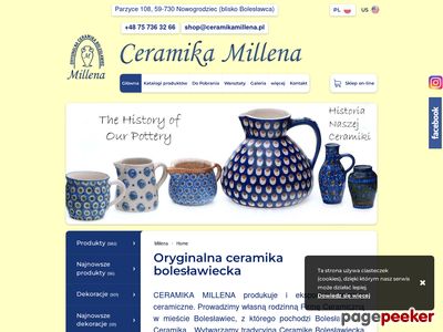 Oryginalna ceramika bolesławiecka