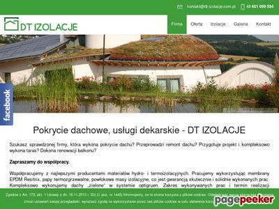 DT Izolacje - Pokrycie dachowe mazowieckie