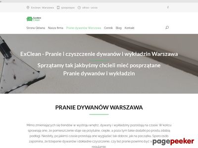 Exclean S.C. - Firma sprzątająca Warszawa.