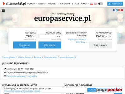 EuropaService - Promy