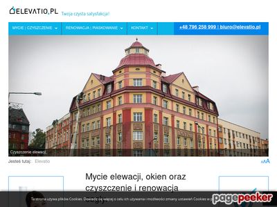 Renowacja elewacji - www.elevatio.pl