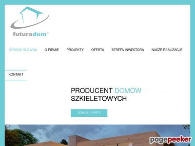 FuturaDom :: domy pasywne, domy prefabrykowane