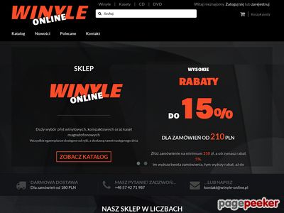 Muzyka z winyla - winyle-online.pl
