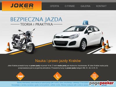 Prawo jazdy Kraków - OSK Joker