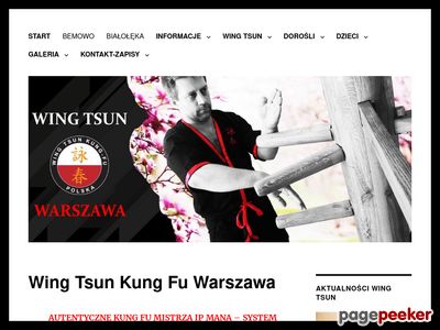 Kung Fu Warszawa - Wing Tsun Warszawa styl Ip Mana