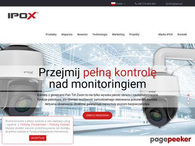 Ipox.pl - kamery przemysłowe