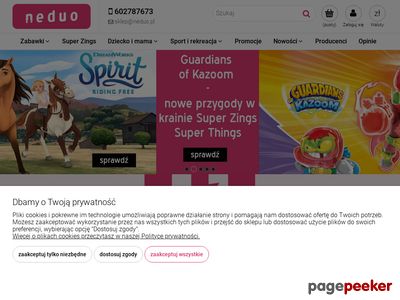 Neduo - sklep online z zabawkami dla dzieci