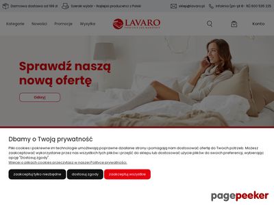 Lavaro.pl - pościele Andropol i Greno