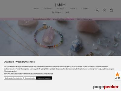 Biżuteria z Kamieni Naturalnych Handmade - Lamimi.pl