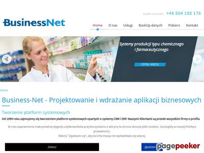 BUSINESS-NET WARSZAWA produkcja farmaceutyczna