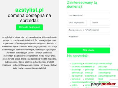 Stylistka personalna Radom - azstylist.pl