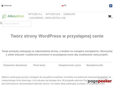Szablony premium wordpress - allkeystore.pl