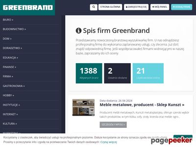 Katalog firm Greenbrand.pl
