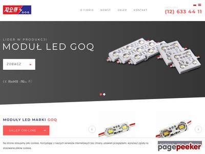 Goq Led - moduły i akcesoria LED