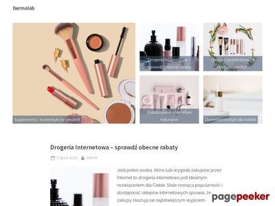 Dermolab.pl drogeria internetowa z kosmetykami ekskluzywnymi