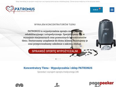 Sklep medyczny PATRONUS. Sprzęt medyczny i rehabilitacyjny