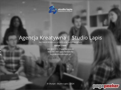 Tanie strony internetowe Olsztyn na studiolapis.pl