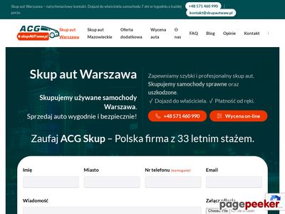 Skup aut uszkodzonych - skupautwaw.pl
