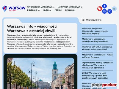 Warszawa Info - wiadomości Warszawa