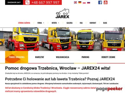 Holowanie, pomoc drogowa we Wrocławiu i Trzebnicy