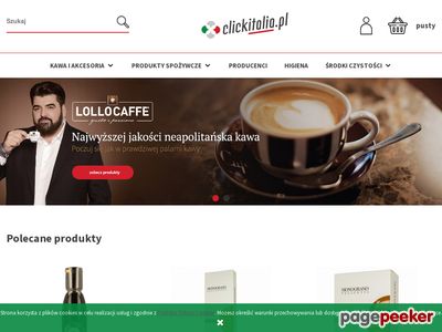 Click Italia - sklep internetowy z włoskimi artykułami