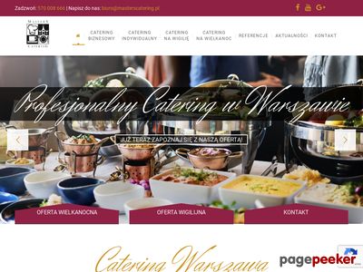 Firma cateringowa warszawa - Masters Catering