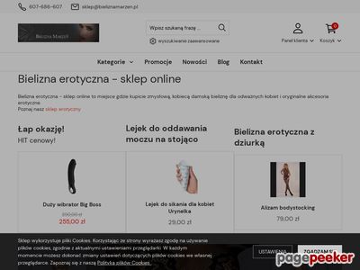 Bielizna erotyczna - bieliznamarzen.pl