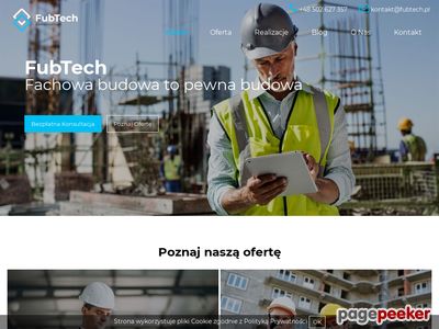 Fubtech.pl - Biuro projektowe i budowa budynków