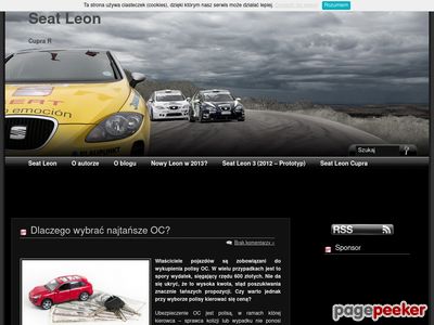 Seat Leon Cupra R - Blog motoryzacyjny